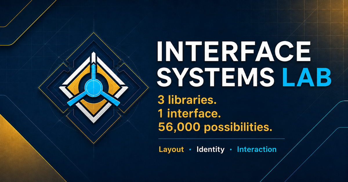 Interface Systems Lab CSS library showcase